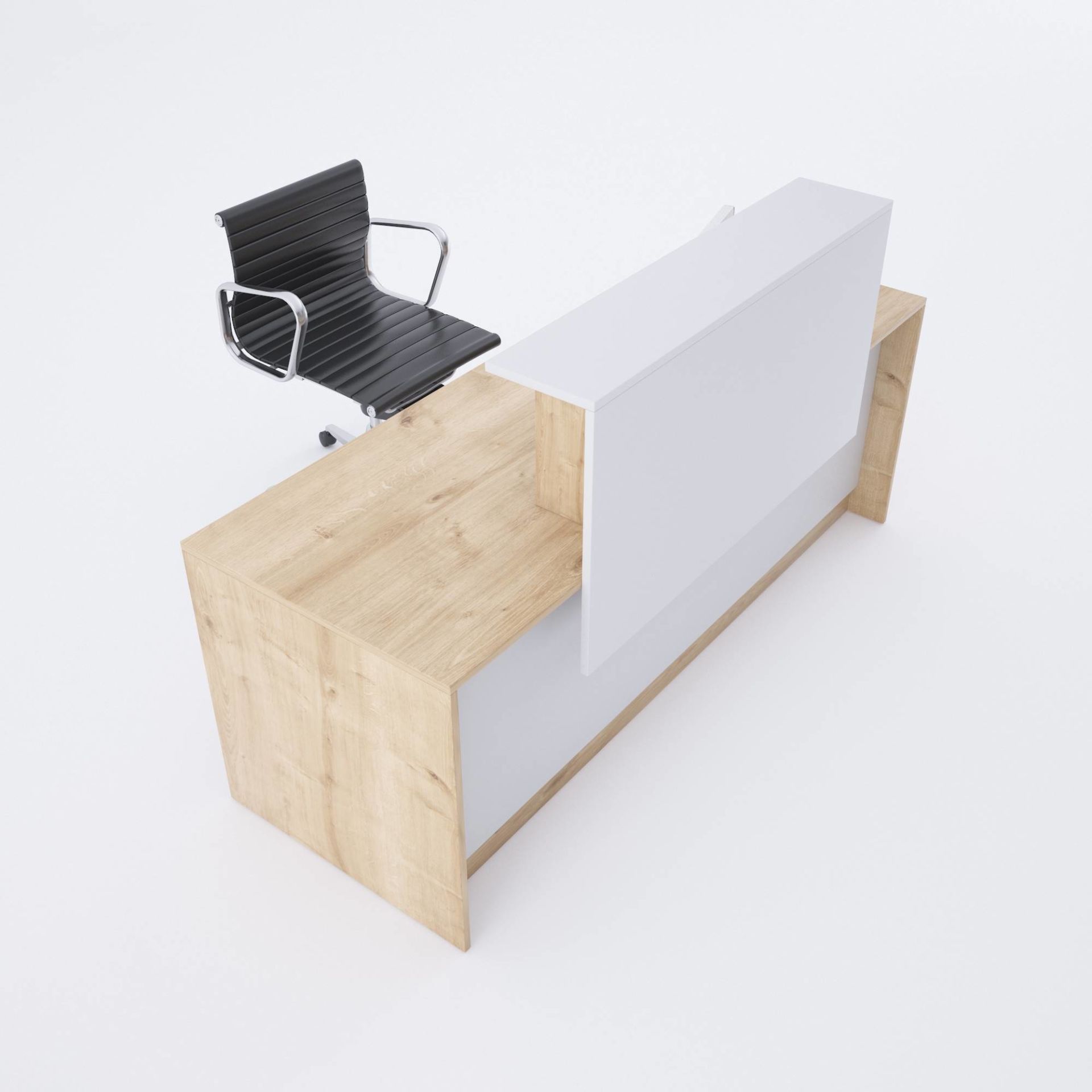 Banko 4 160 - Meşe+Beyaz