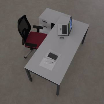 Cube-40 80cm Alt Etajerli Çalışma Masası