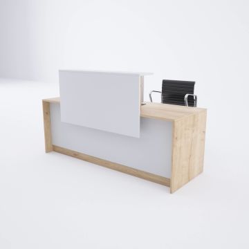 Banko 4 200 - Meşe+Beyaz