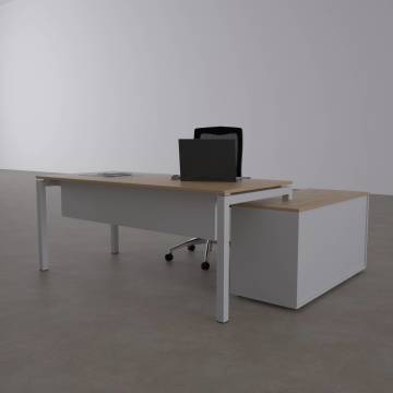 Cube-40 120cm Alt Etajerli Çalışma Masası