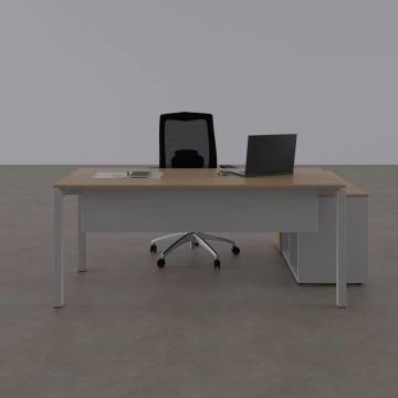 Cube-40 120cm Alt Etajerli Çalışma Masası