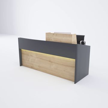 Banko 3 120 - Meşe+Antrasit